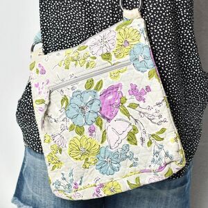 Vera Bradley Water Color Pattern Medium Cross Body